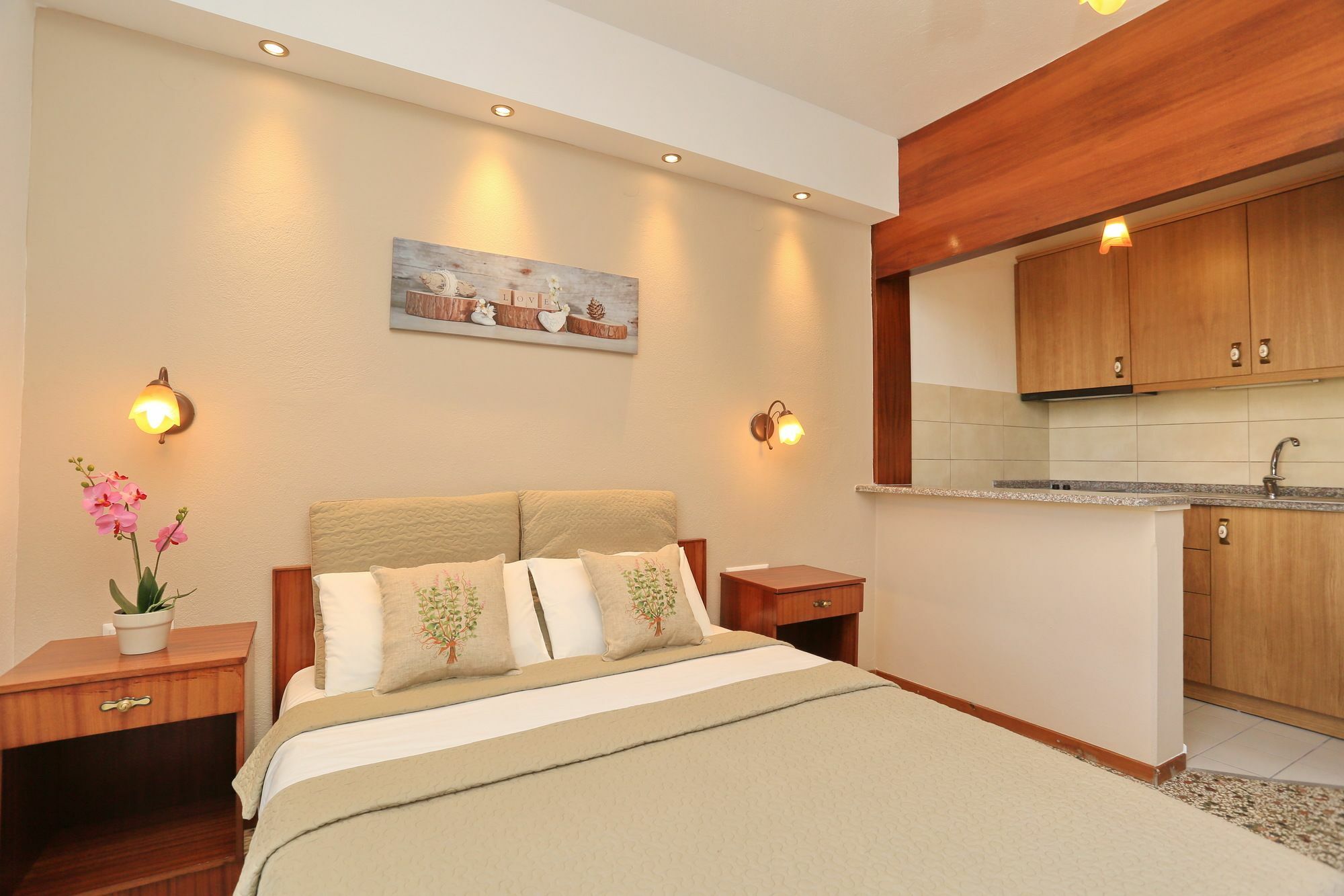 Hotel Apartment Kastoria Hanioti Ngoại thất bức ảnh
